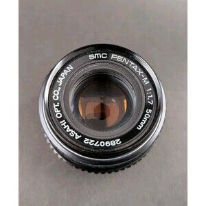 PENTAX smc PENTAX-M 50mm f/1.7 Prime Lens Vintage Portrait